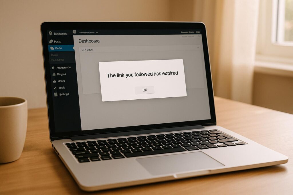 How to Fix “The Link You Followed Has Expired” Error in WordPress