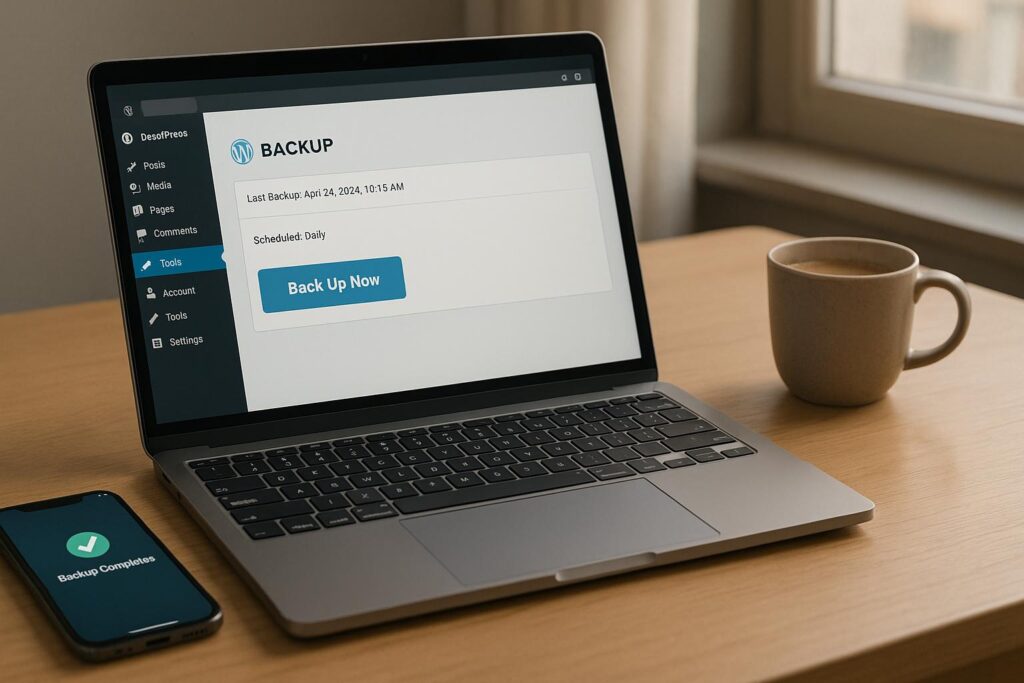 5 Steps to Backup WordPress Sites Automatically