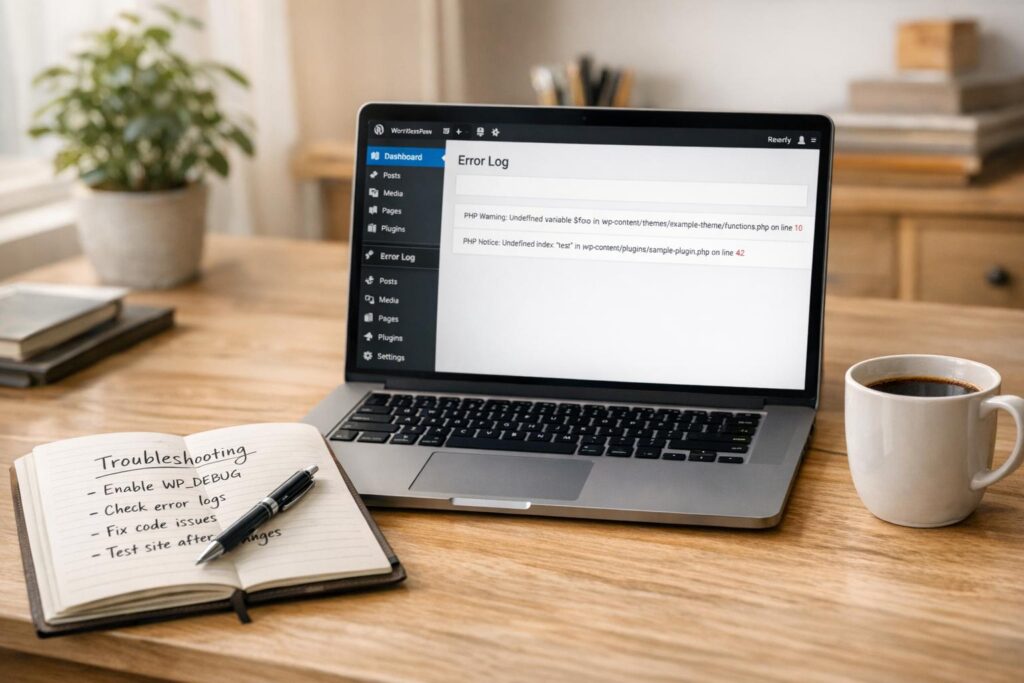 How to Enable PHP Error Reporting in WordPress